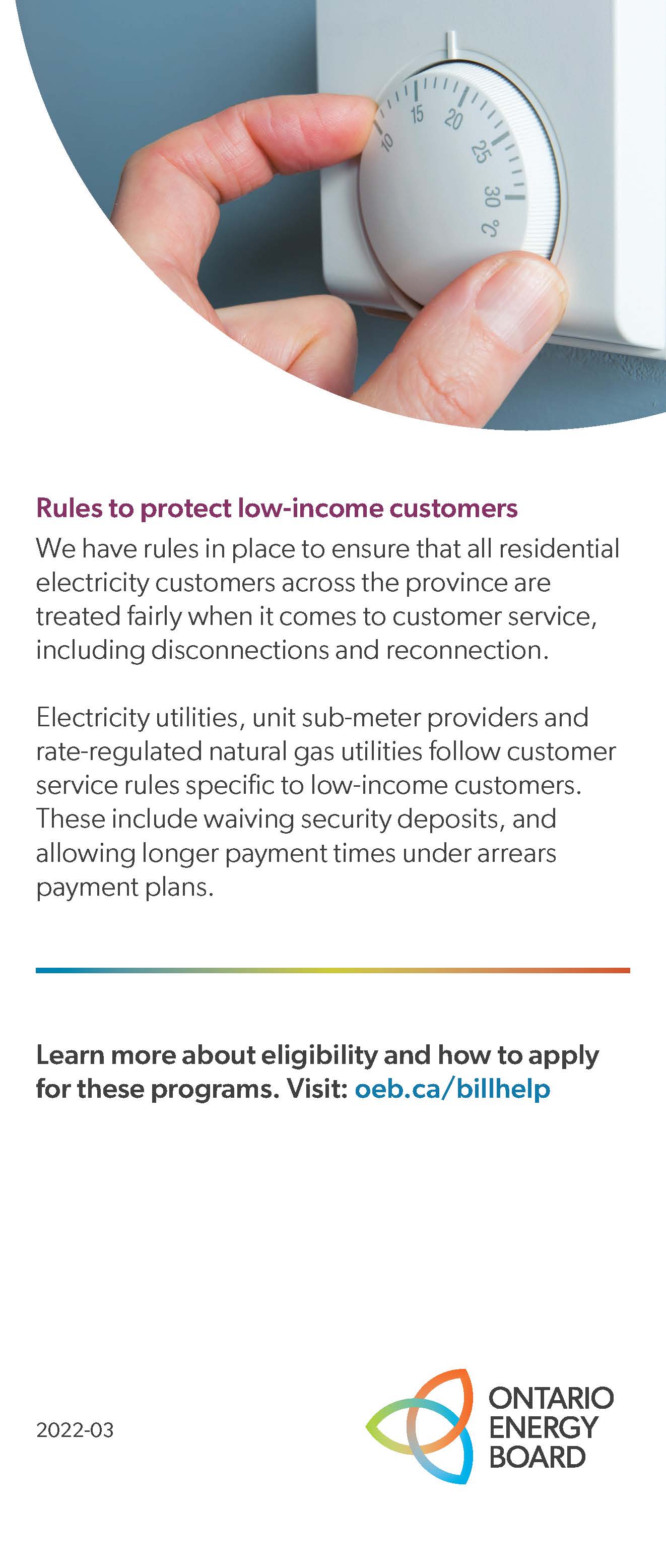 Part 2 Low Income Programs