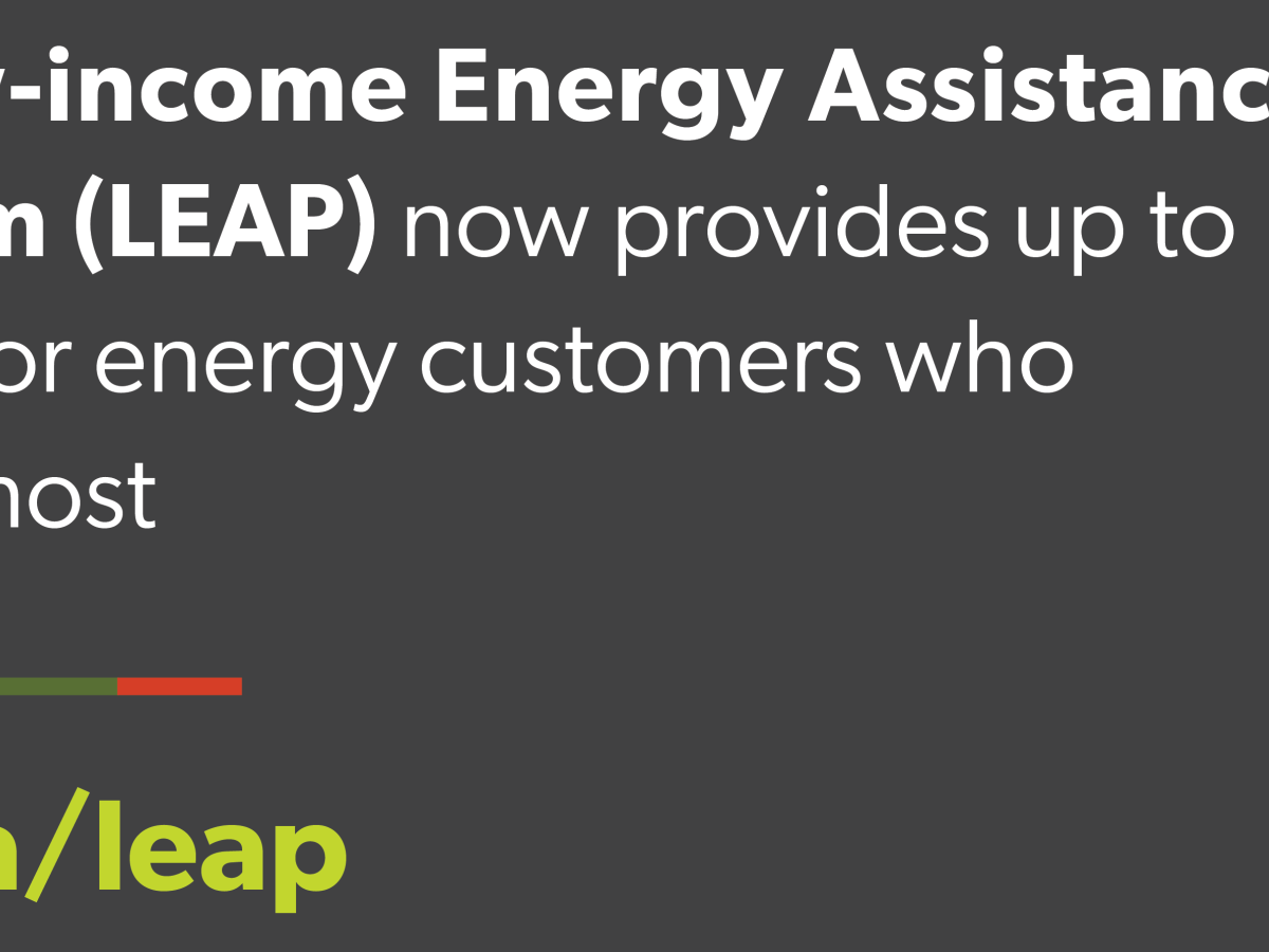 Low-Income Energy Assistance Program Low-Income Energy Assistance Program
